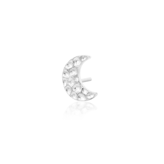 14ct GOLD HAMMERED MOON