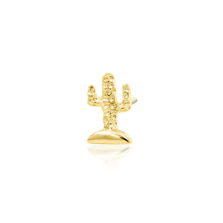 14ct Yellow Gold Cactus