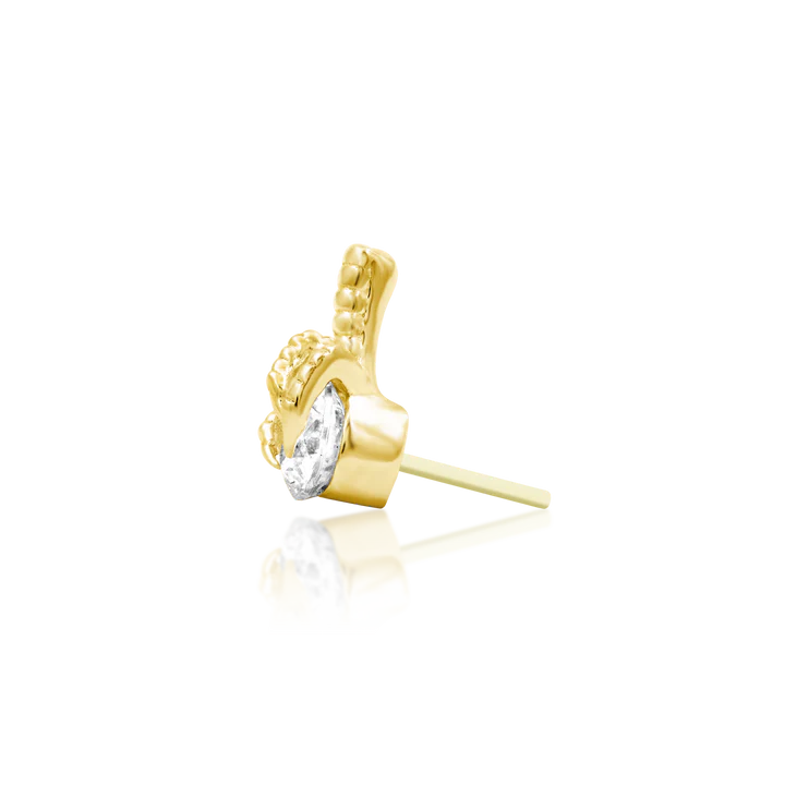14ct Yellow Gold Tiamat Dragon Claw