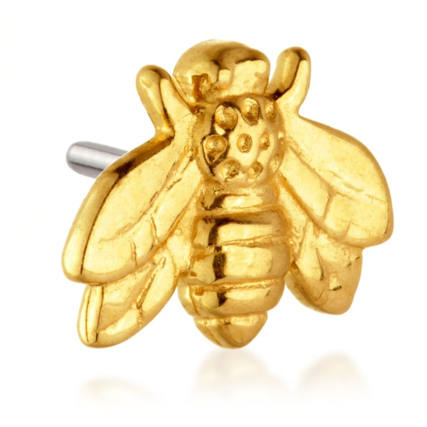 14ct Gold Bee Pin Attachment