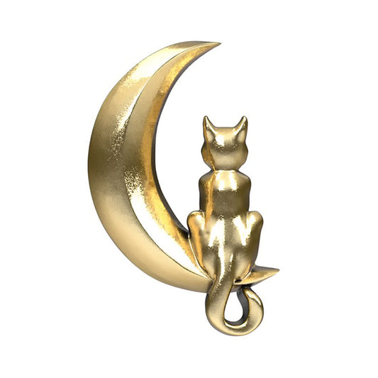 18ct Cat Moon