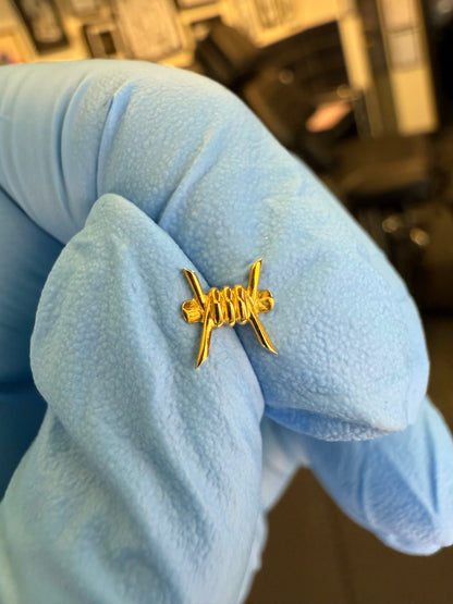 14ct Yellow Gold Barb-ara
