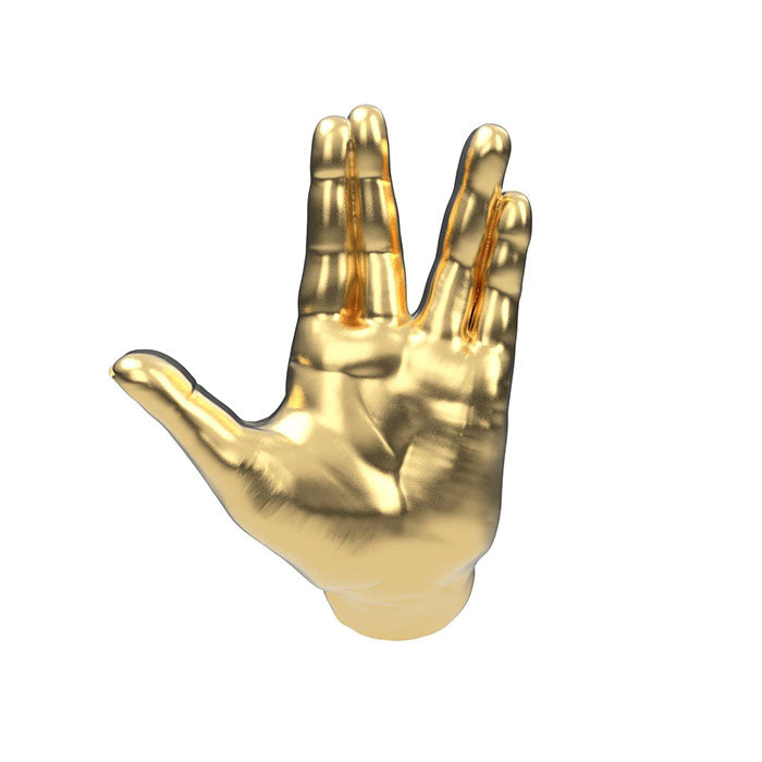 18ct Live Long & Prosper Hand