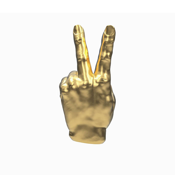 18ct Peace Sign Hand