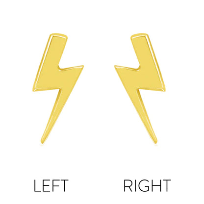 14ct GOLD LIGHTNING BOLT