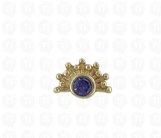 14ct Gold 'Amethyst Daybreak'