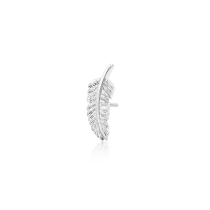 14ct GOLD FEATHER QUILL