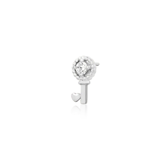 14ct GOLD KEY WITH HEART