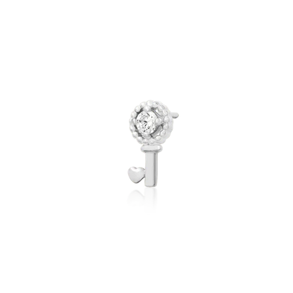 14ct GOLD KEY WITH HEART