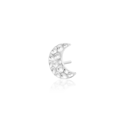 14ct GOLD HAMMERED MOON