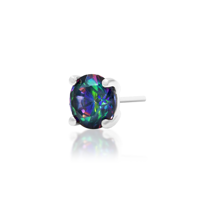 14ct GOLD MYSTIC PRONG-SET