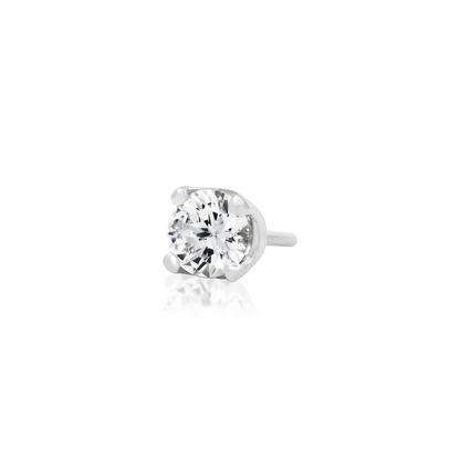 14ct Gold PRONG-SET CZ
