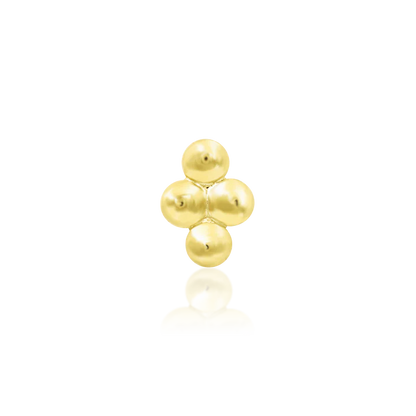 14ct GOLD Beaded Diamond