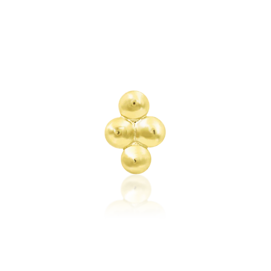 14ct GOLD Beaded Diamond
