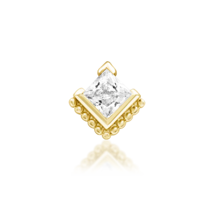 14ct GOLD Beaded Princess
