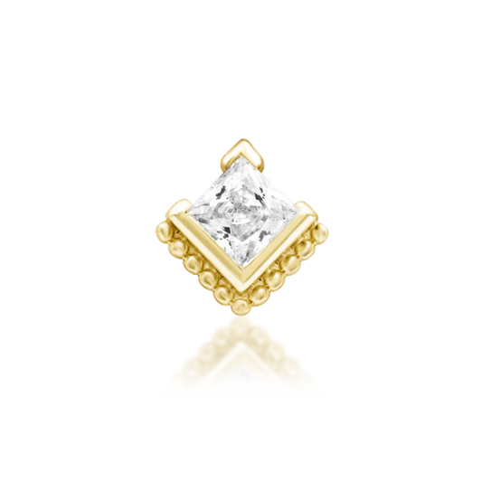 14ct GOLD Beaded Princess