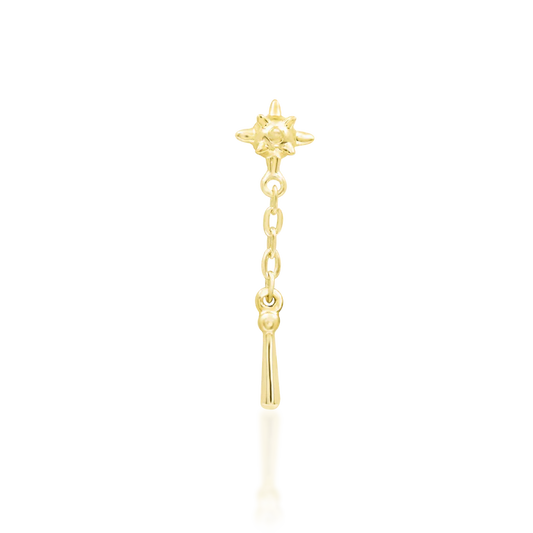14ct GOLD FLAIL