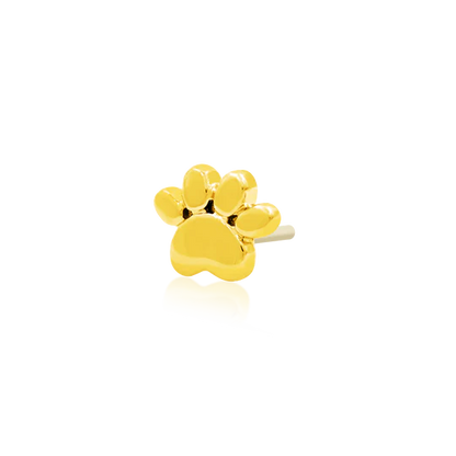 14ct GOLD DOG PAW