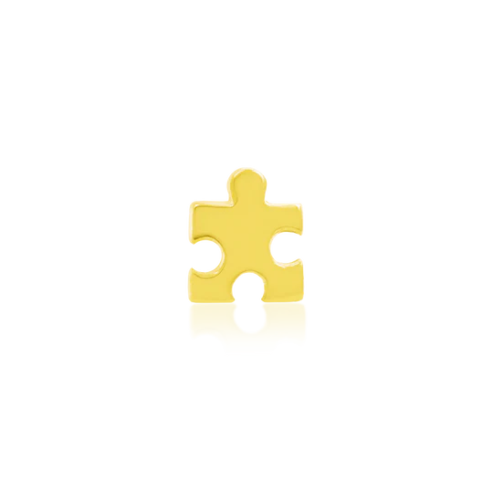 14ct GOLD PUZZLE PIECE