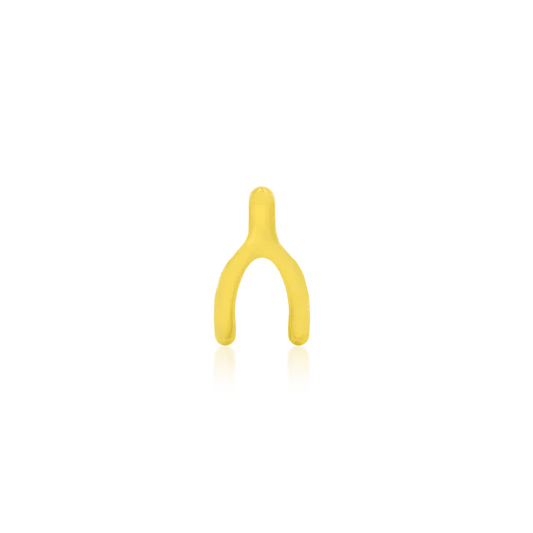 14ct GOLD WISHBONE