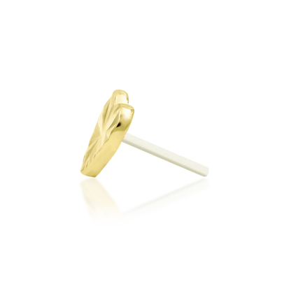 14ct GOLD LASER HEART