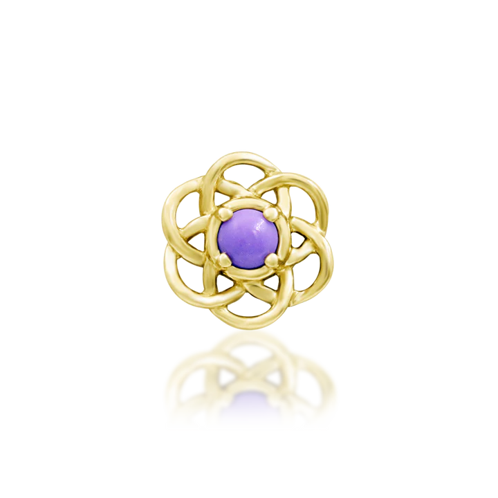 14ct GOLD Rue
