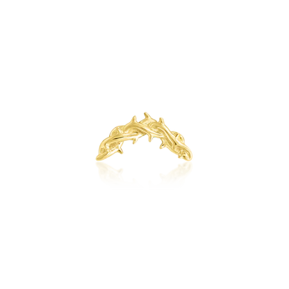 14ct GOLD THORN ARC