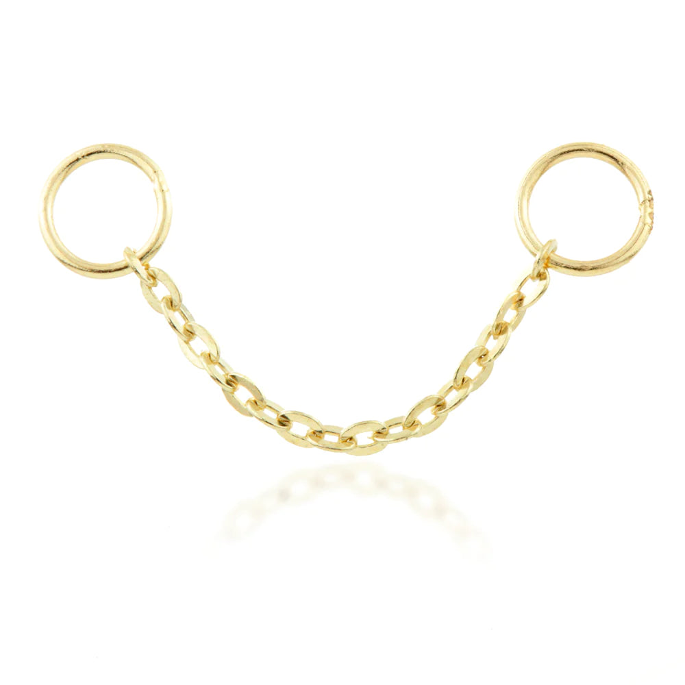 9ct Gold Hanging Chain Charm