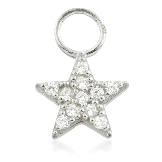 9ct Gold Jewelled Star Charm