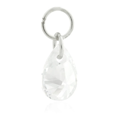 9ct Gold Jewel Pear Charm