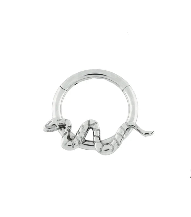 'Bitis' Snake Hinged Ring