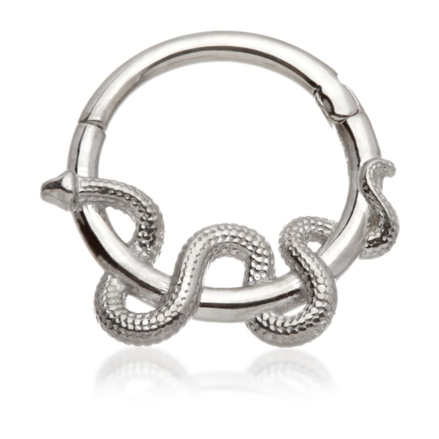 Stainless steel sale daith ring